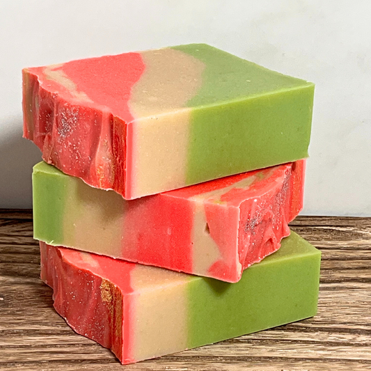 Merry & Bright Fresh Snow — Handcrafted Goat Milk Soap
