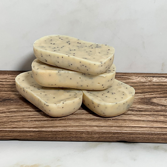 Poppy Seed Exfoliating Goat Milk Soap (Scented)