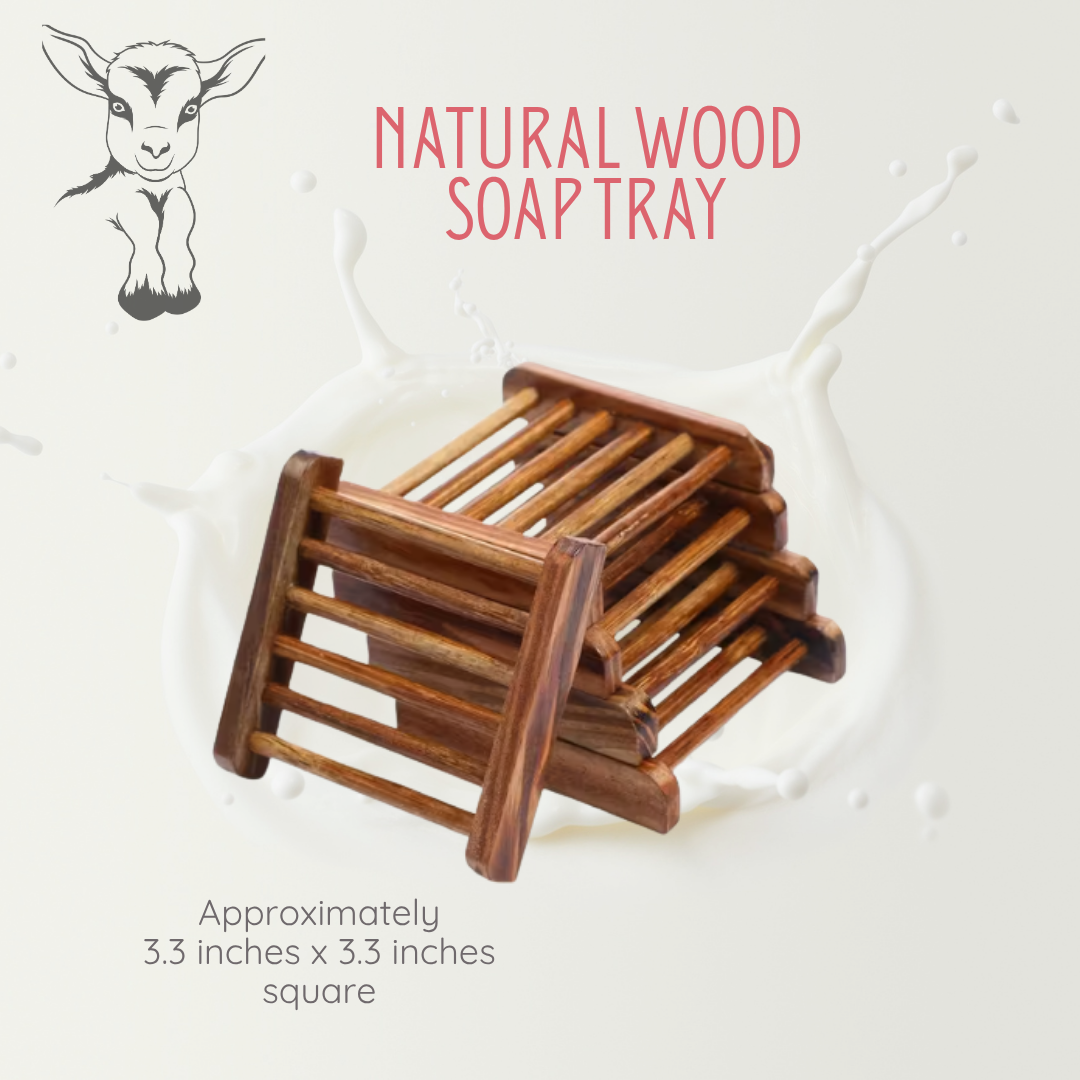 ✨ Natural Wood Soap Tray – Keep Your Bars Dry, Happy & Long-Lasting