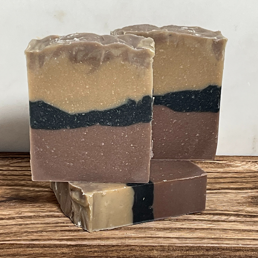 Fireside Parlor Activated Charcoal + Dead Sea Mud Goat Milk Soap {Pre-Sale 11.28}