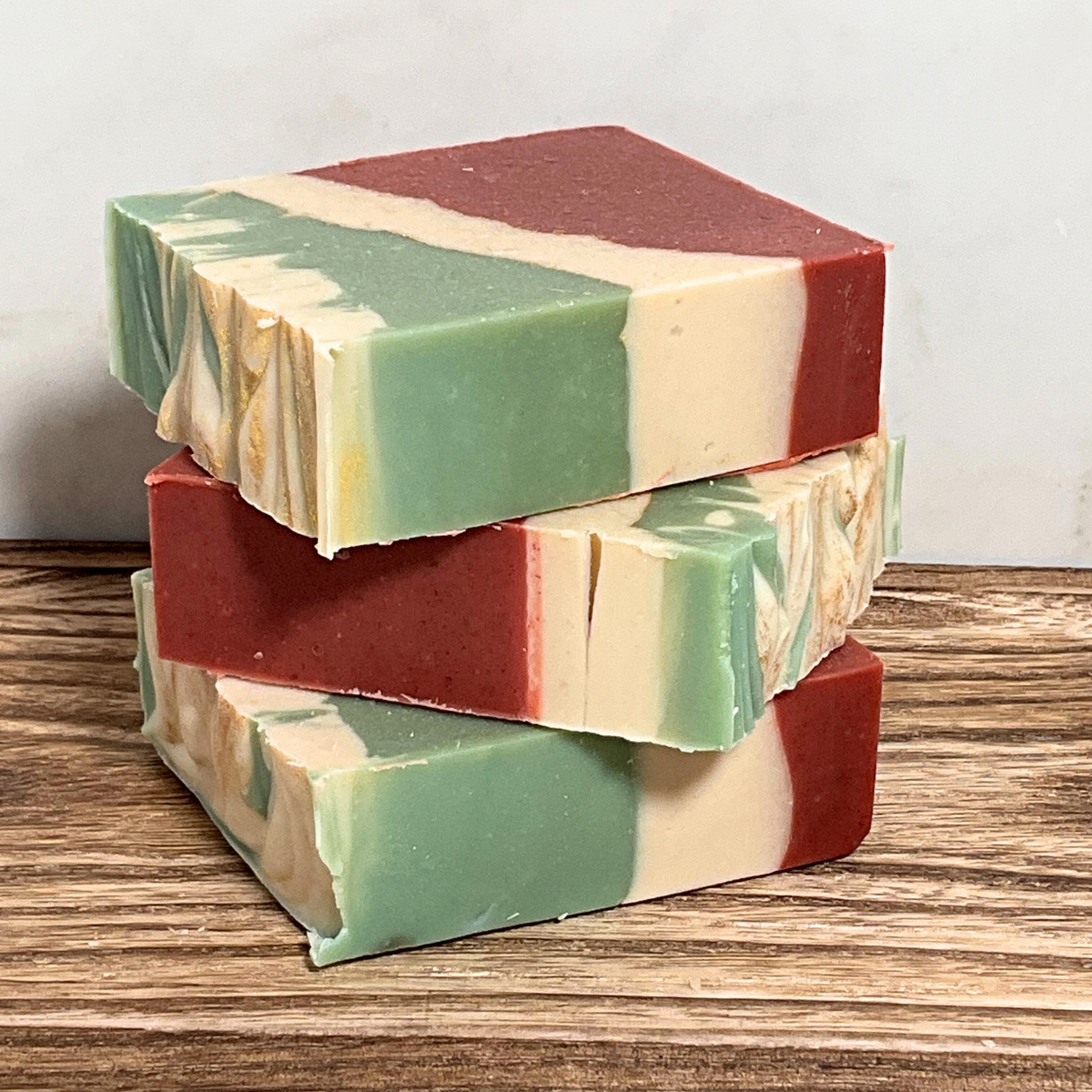 Buttercream & Frosted Fir — Handcrafted Goat Milk Soap