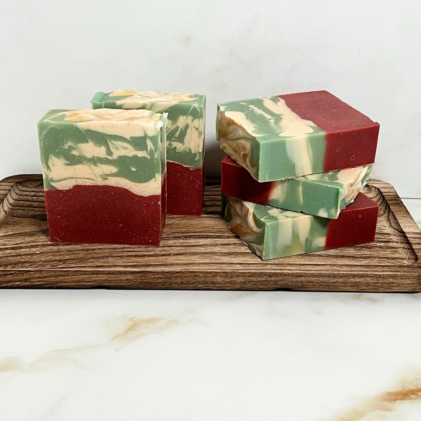 Frosted Fir & Buttercream — Handcrafted Goat Milk Soap