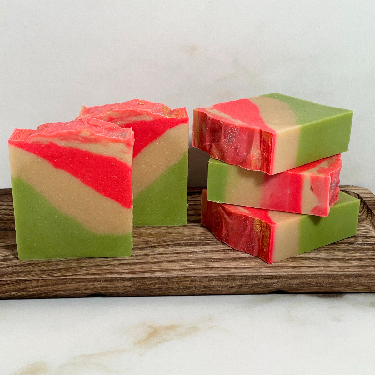 Merry & Bright Fresh Snow — Handcrafted Goat Milk Soap