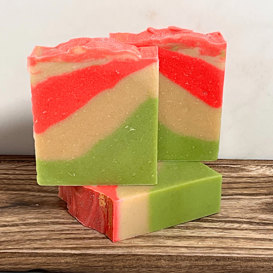 Merry & Bright Fresh Snow — Handcrafted Goat Milk Soap