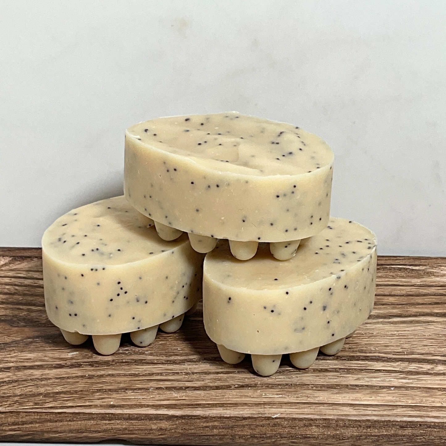 Poppy Seed Exfoliating Goat Milk Soap (Scented - Oval Bar)