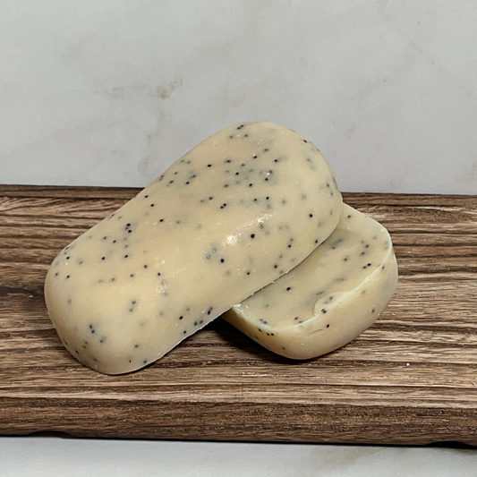Poppy Seed Exfoliating Goat Milk Soap (Scented)