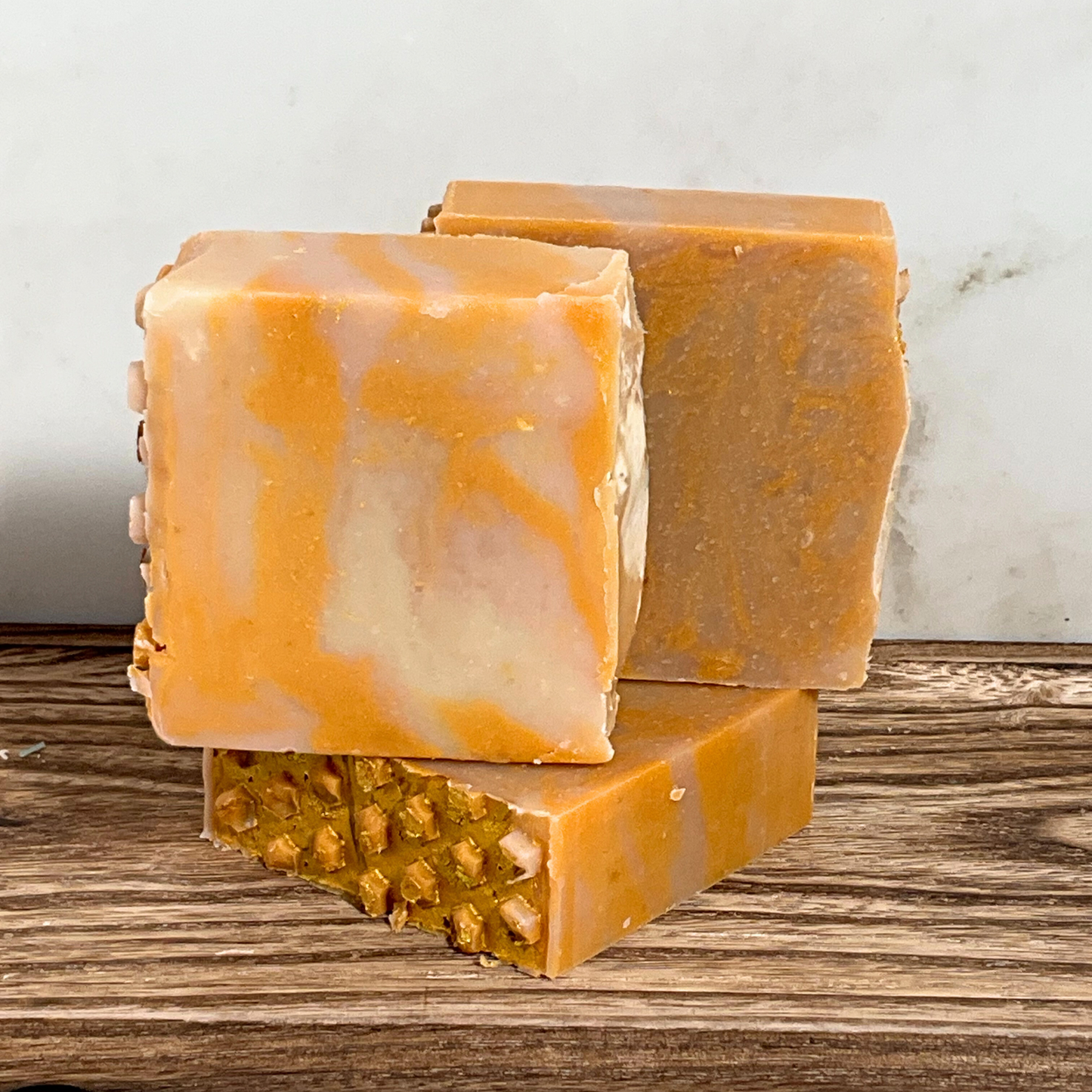 Golden Plumeria — Handcrafted Goat Milk Soap