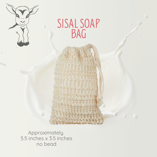 ✨ Sisal Soap Bag – Perfect for Soap Scraps & Sudsy Mix-Ups