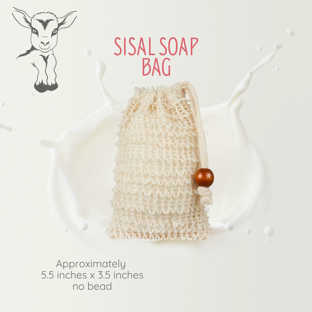 ✨ Sisal Soap Bag – Perfect for Sudsy Mix-Ups & Soap Scraps